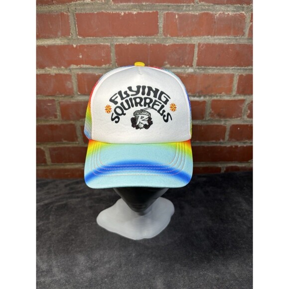 Richmond Flying Squirrels Grateful Dead Giveaway Trucker Hat Colorful MLiB - Picture 1 of 6